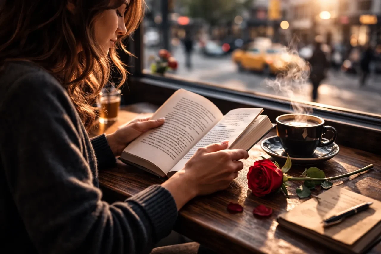 Pinterest-style aesthetic graphic for a spicy enemies-to-lovers romance book list 2026, highlighting diverse character tropes and steam levels.