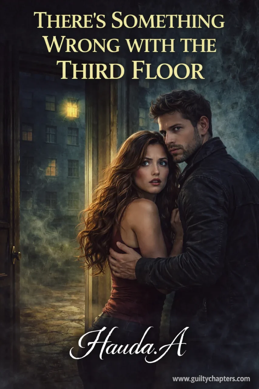 There's Something Wrong with the Third Floor | GuiltyChapters Eerie book cover for There's Something Wrong with the Third Floor, a serialized paranormal suspense and mystery story on Guilty Chapters featuring a haunted house trope.